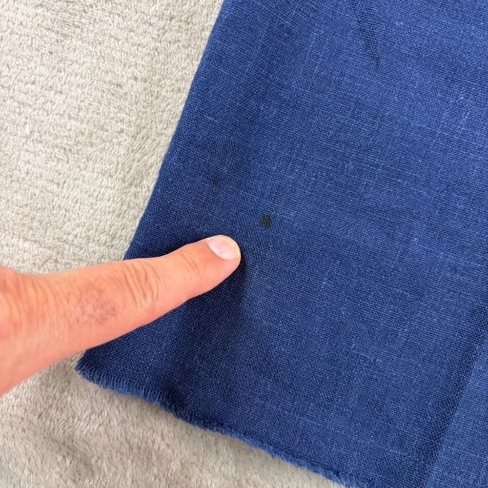 Reformation‎ Wide Leg 100% Linen Pants Blue Women 0 Resortwear Vacation Luxury